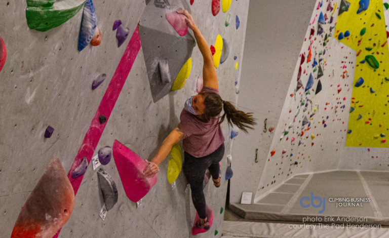 climbing at the pad henderson