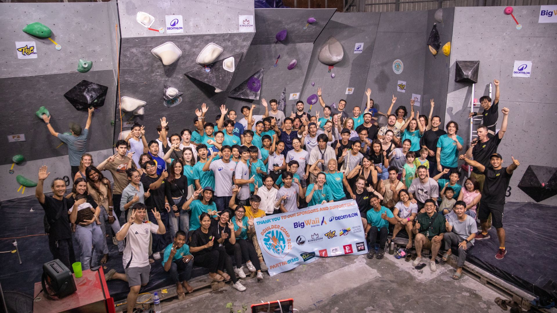 Community members in Phnom Penh