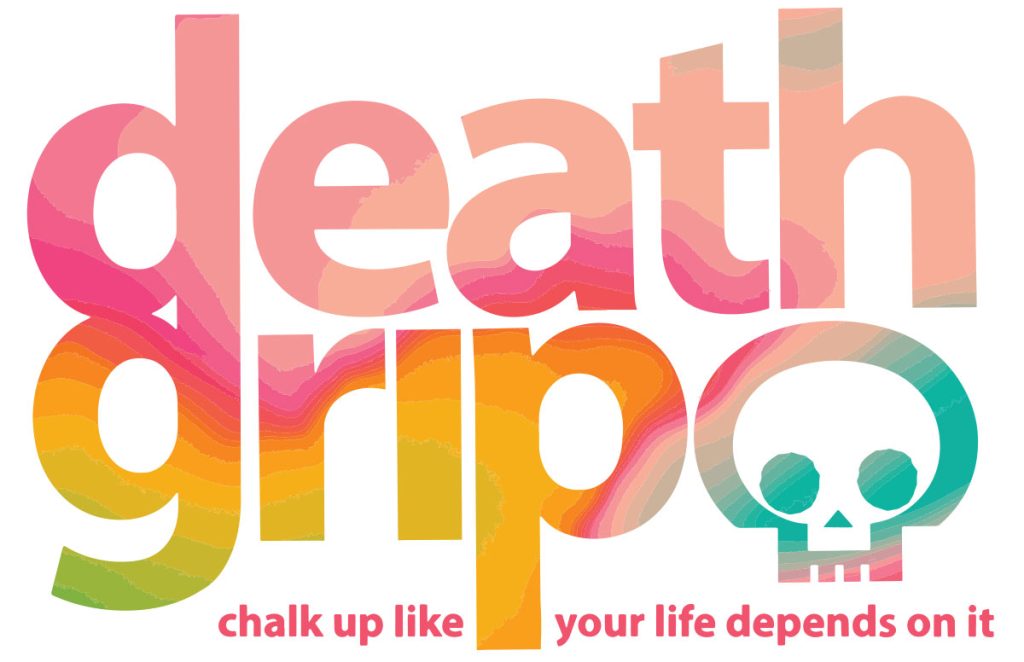 Asana death grip chalk logo