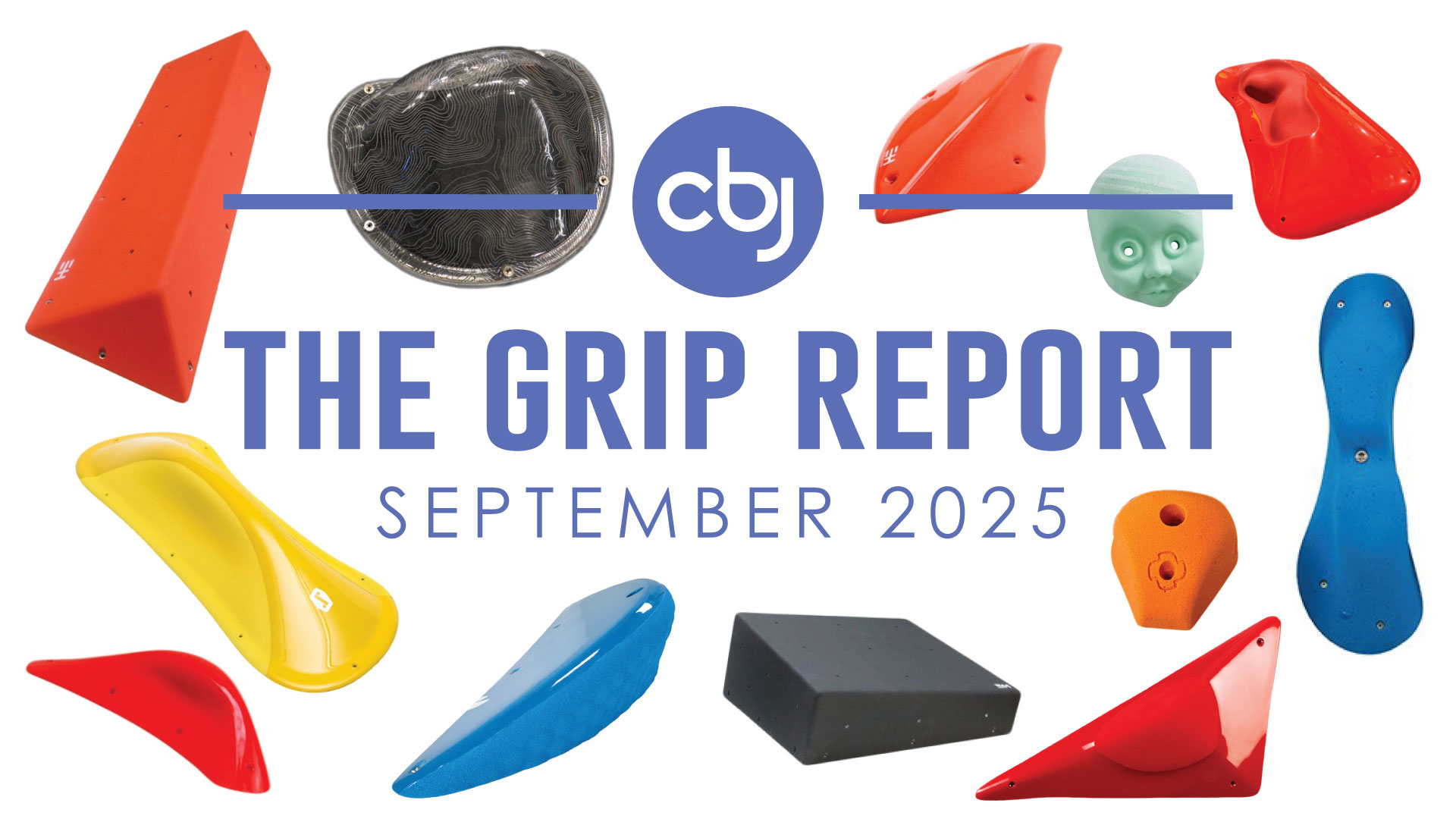 New Climbing Holds and Volumes: September 2025