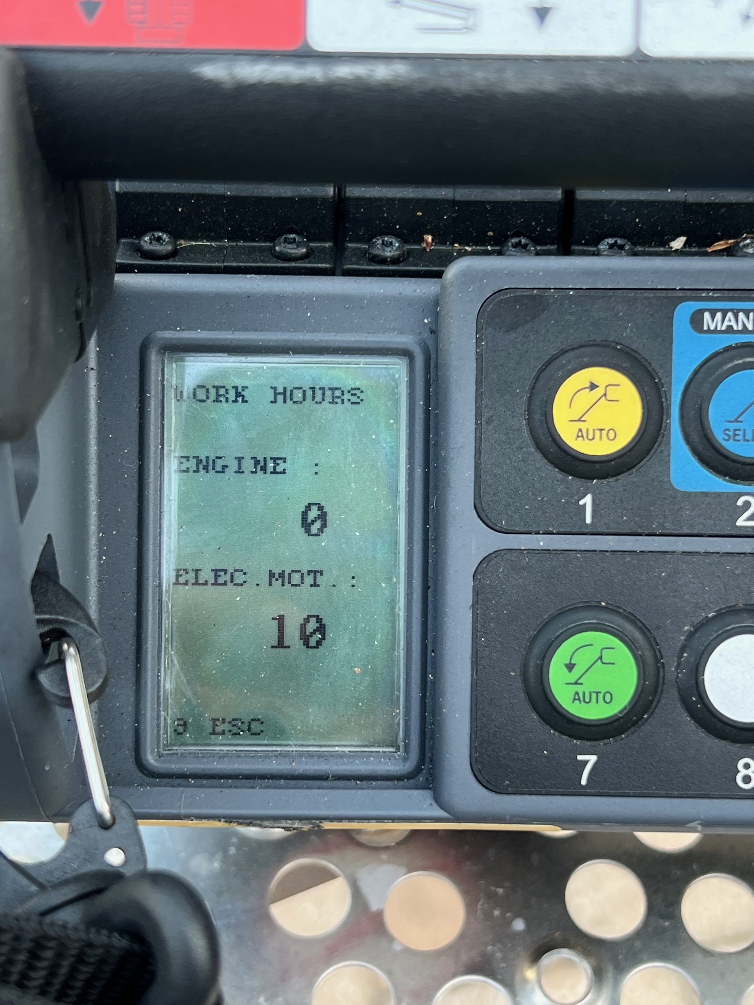 boom lift screen image