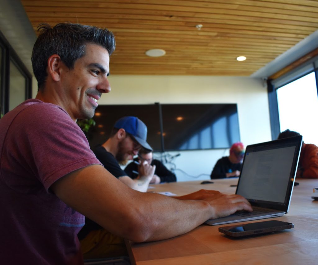 setters at table image