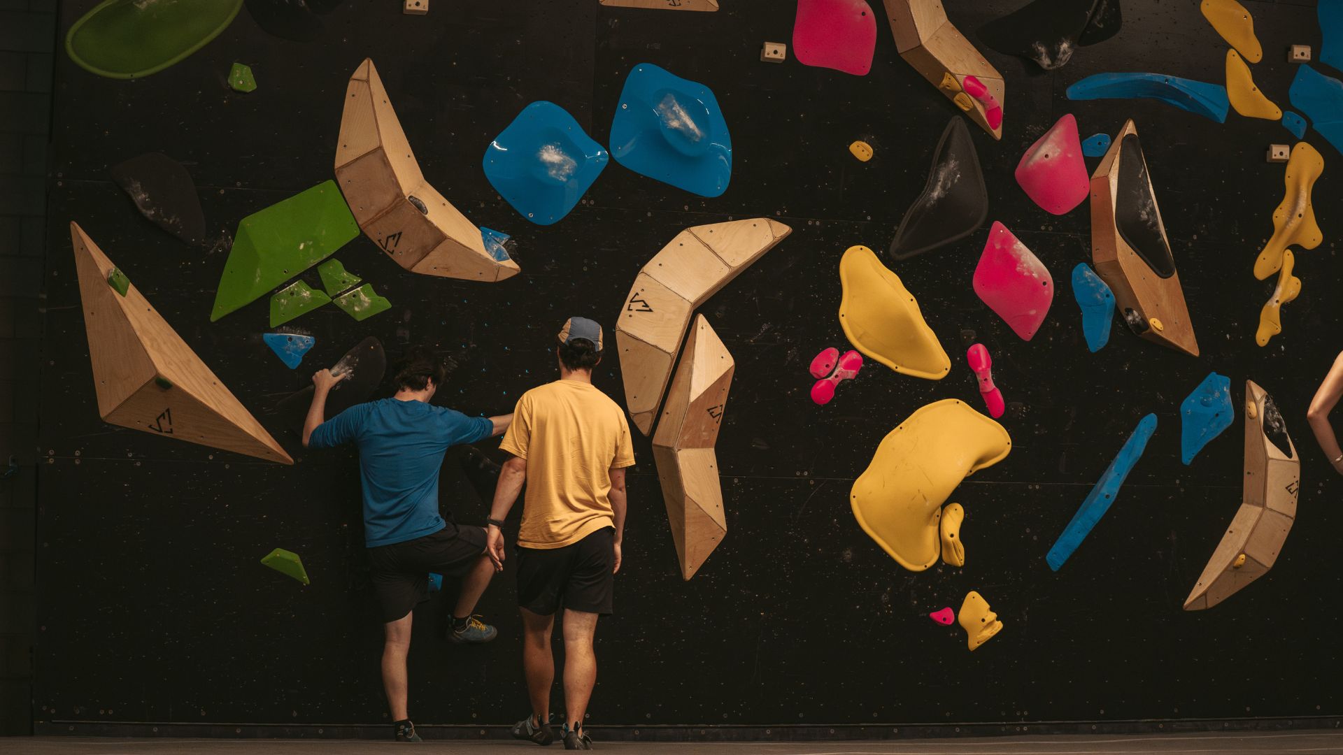 The spray board by Kilter at the new gym