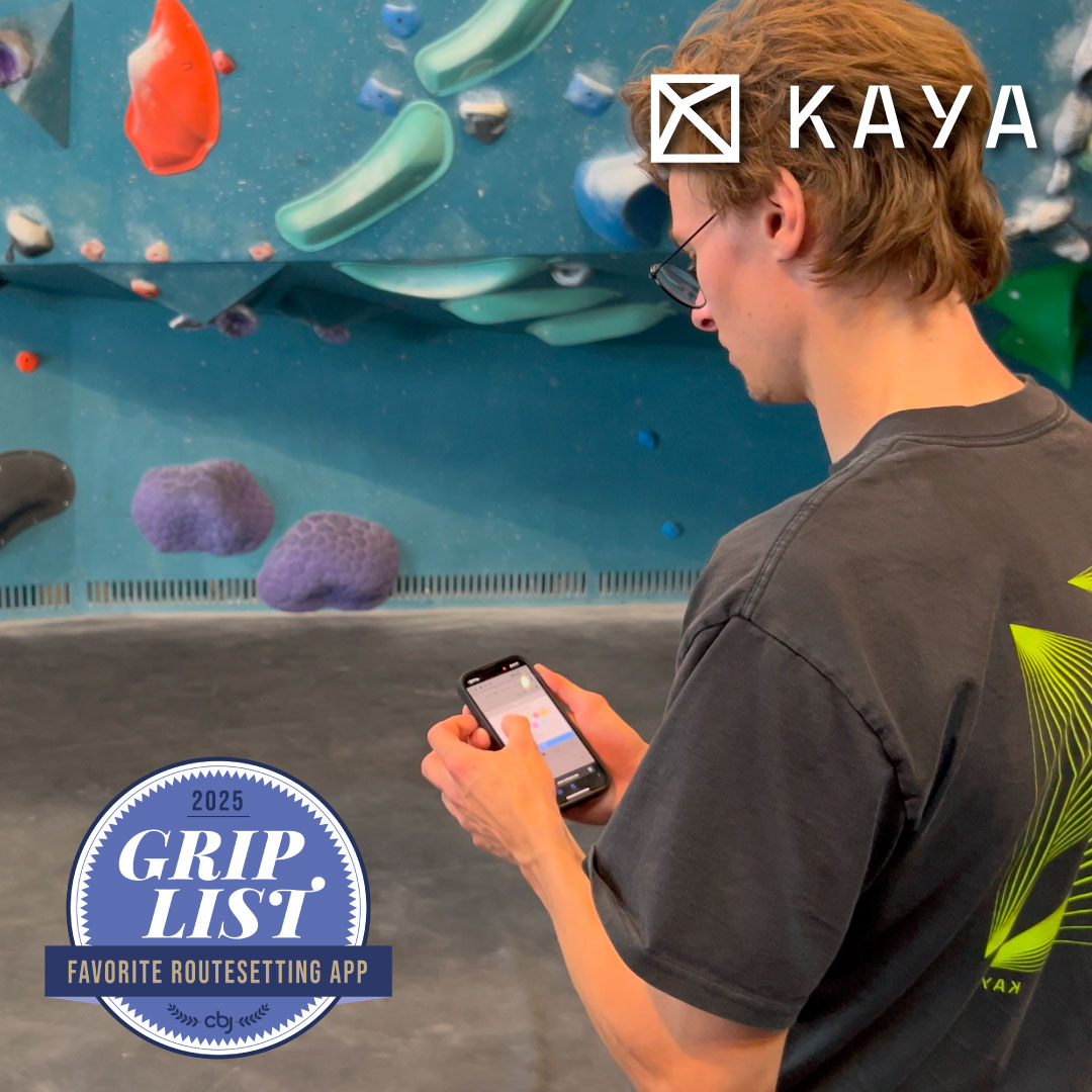 Favorite Routesetting App 2025 - Kaya