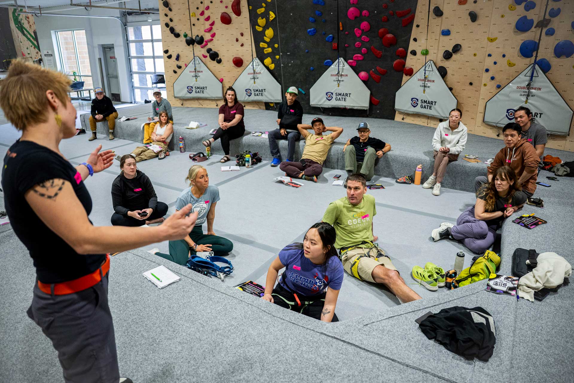 Hailey Caissie's coaching pre-conference in 2025