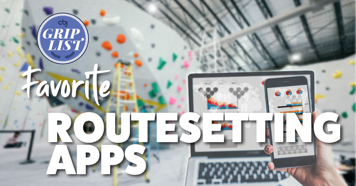 CBJ Grip List - Favorite Routesetting Apps