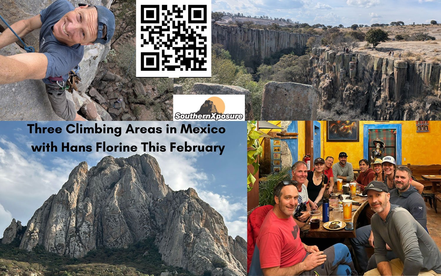 Join Hans Florine in Mexico for the “Triple Crown”