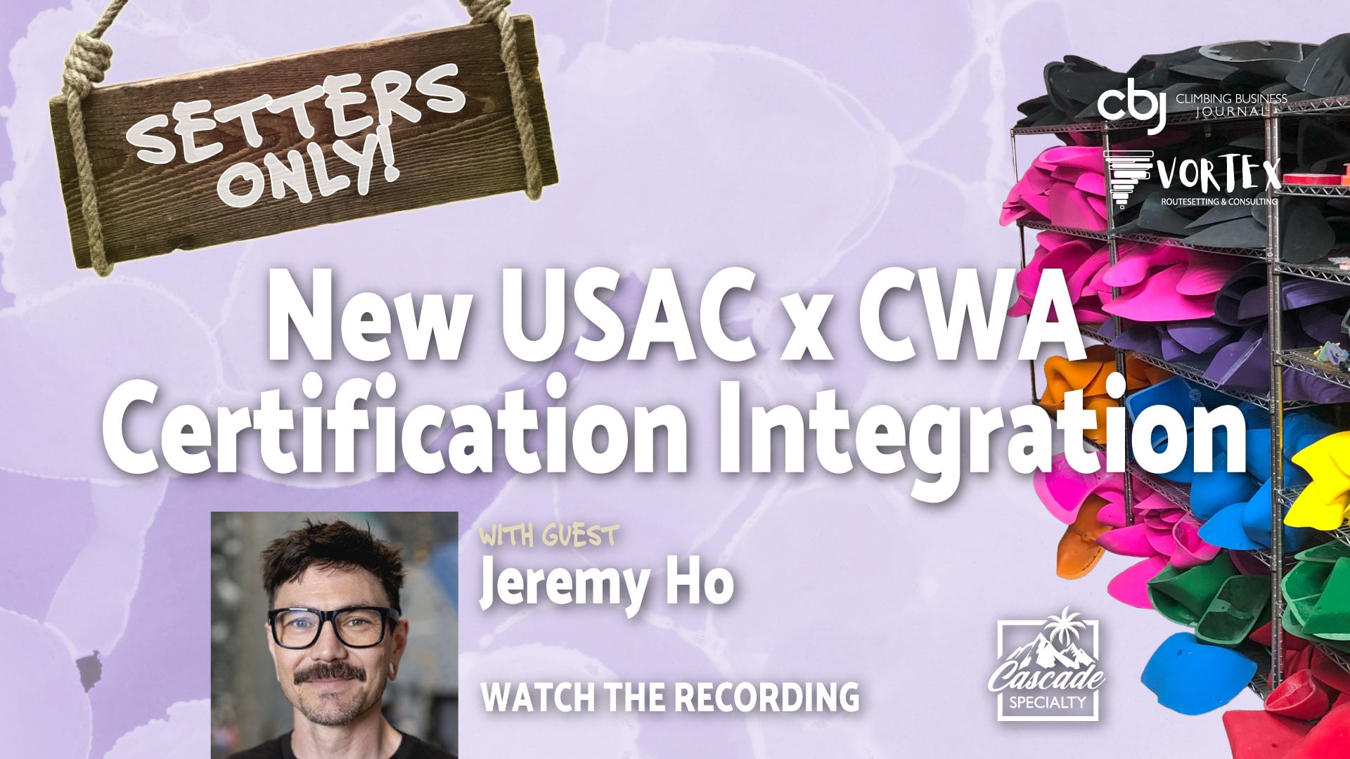 New USAC x CWA Certification Integration (ft. Jeremy Ho)