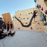 Backyard Wall Leads to Local Gym in Mexico