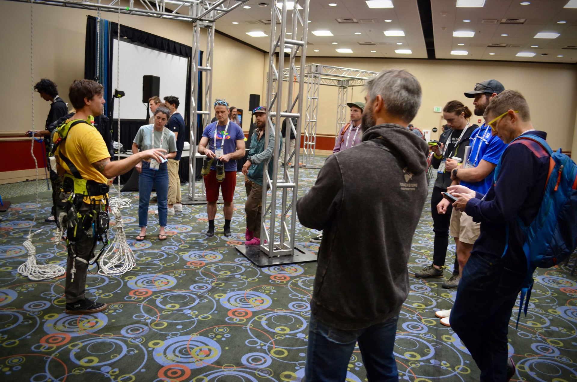 The WAH gear demo at the Summit