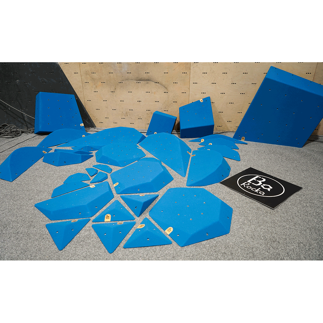 BaRocka climbing holds at 2026 Grip Showcase Salt Lake City