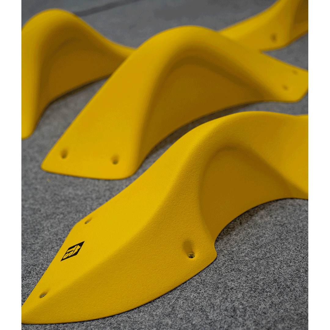 Thrill Seeker climbing holds at 2026 Grip Showcase Salt Lake City