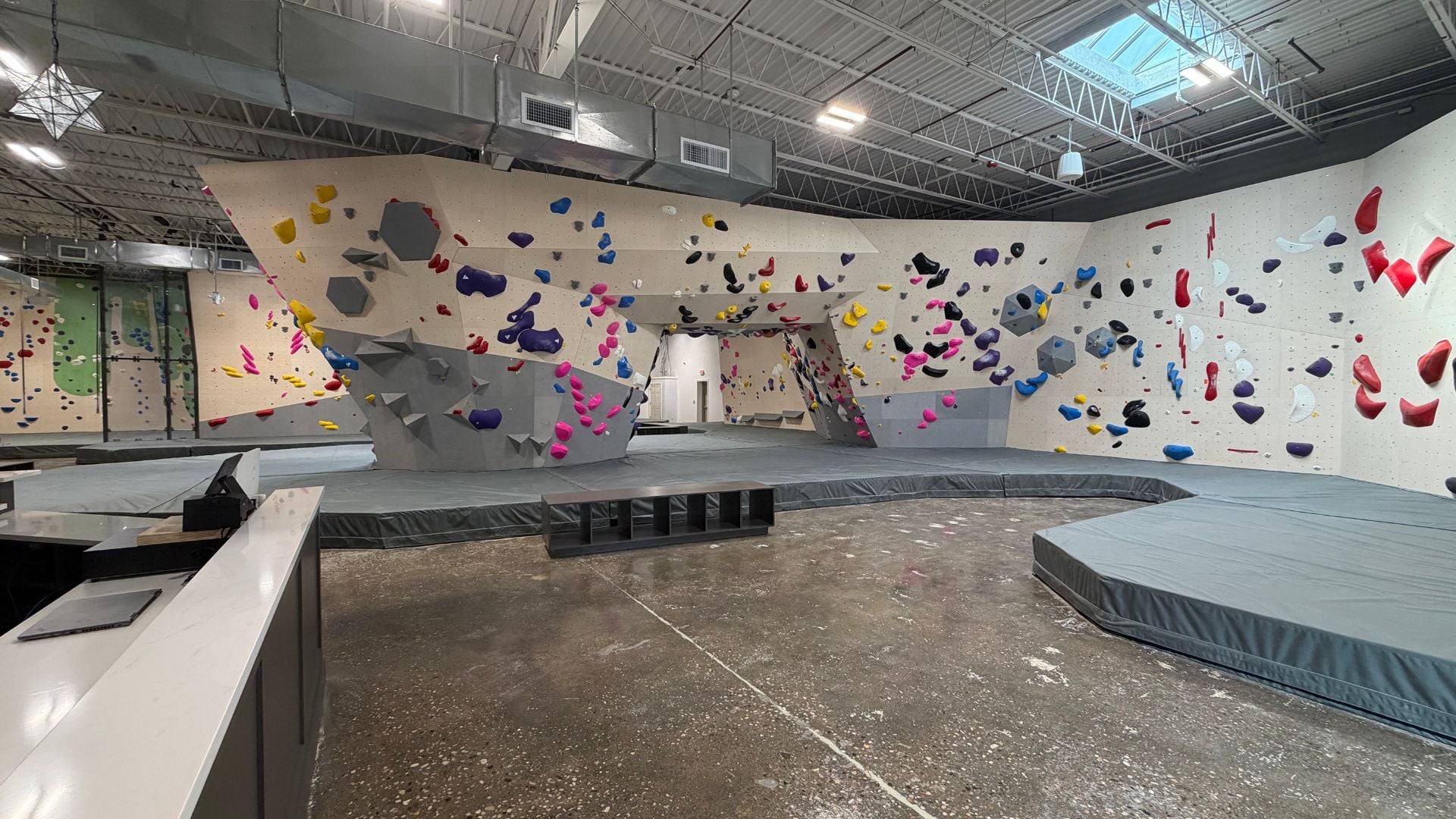 image of rocksteady climbing gym in new york