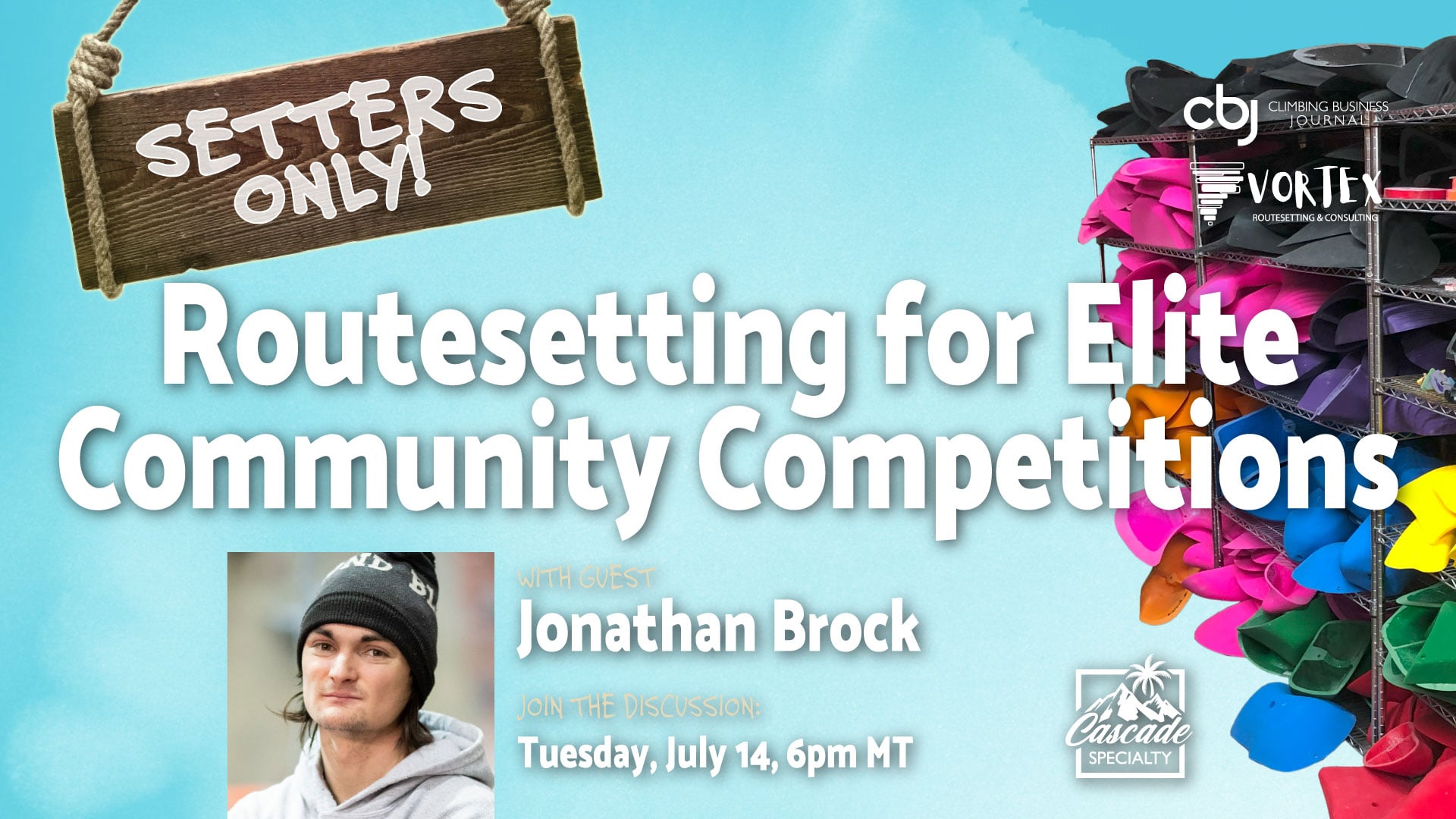 Routesetting for Elite Community Competitions ft. Jonathan Brock