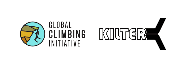 global climbing x kilter logo image