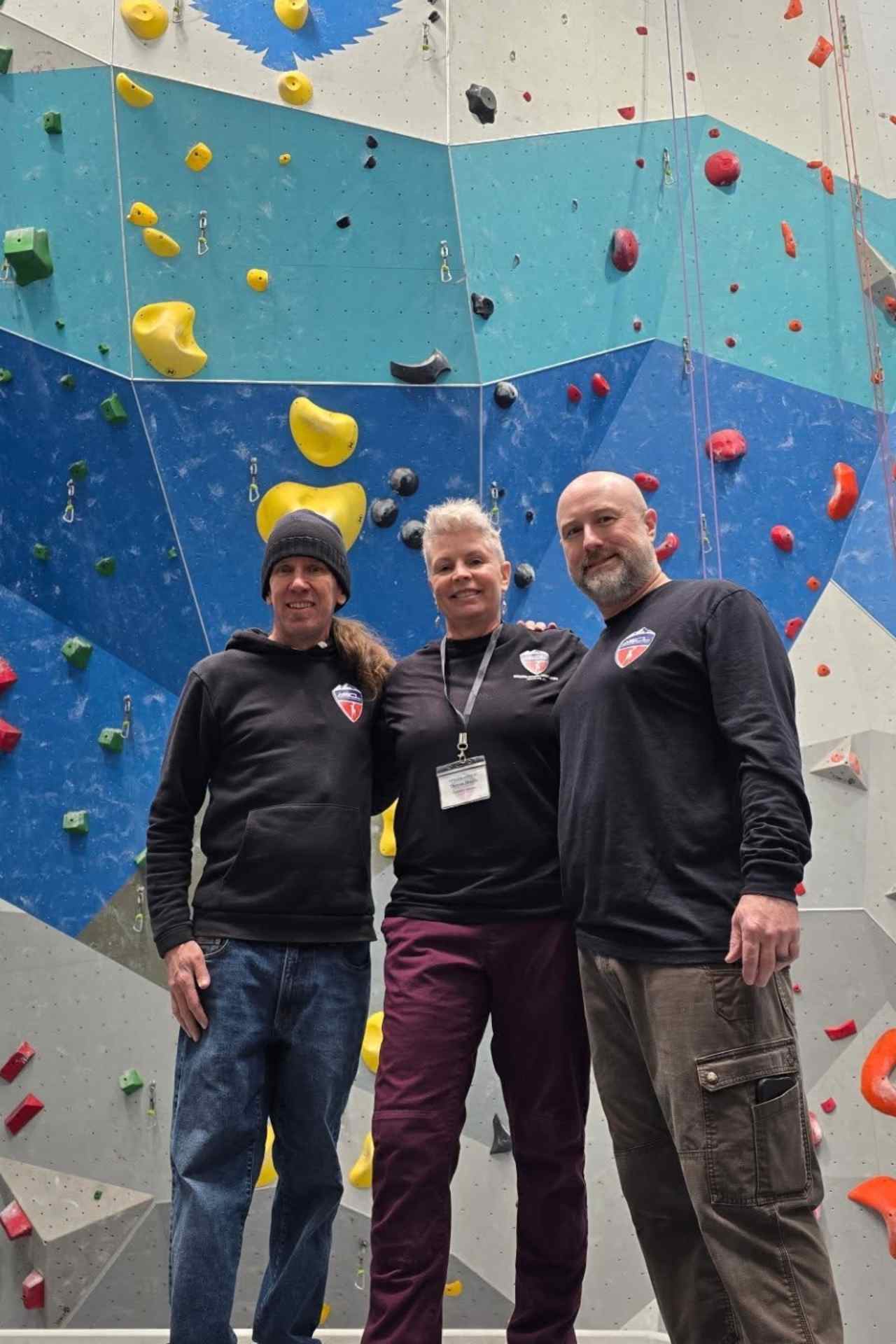 Theresa with other ASCL crew members