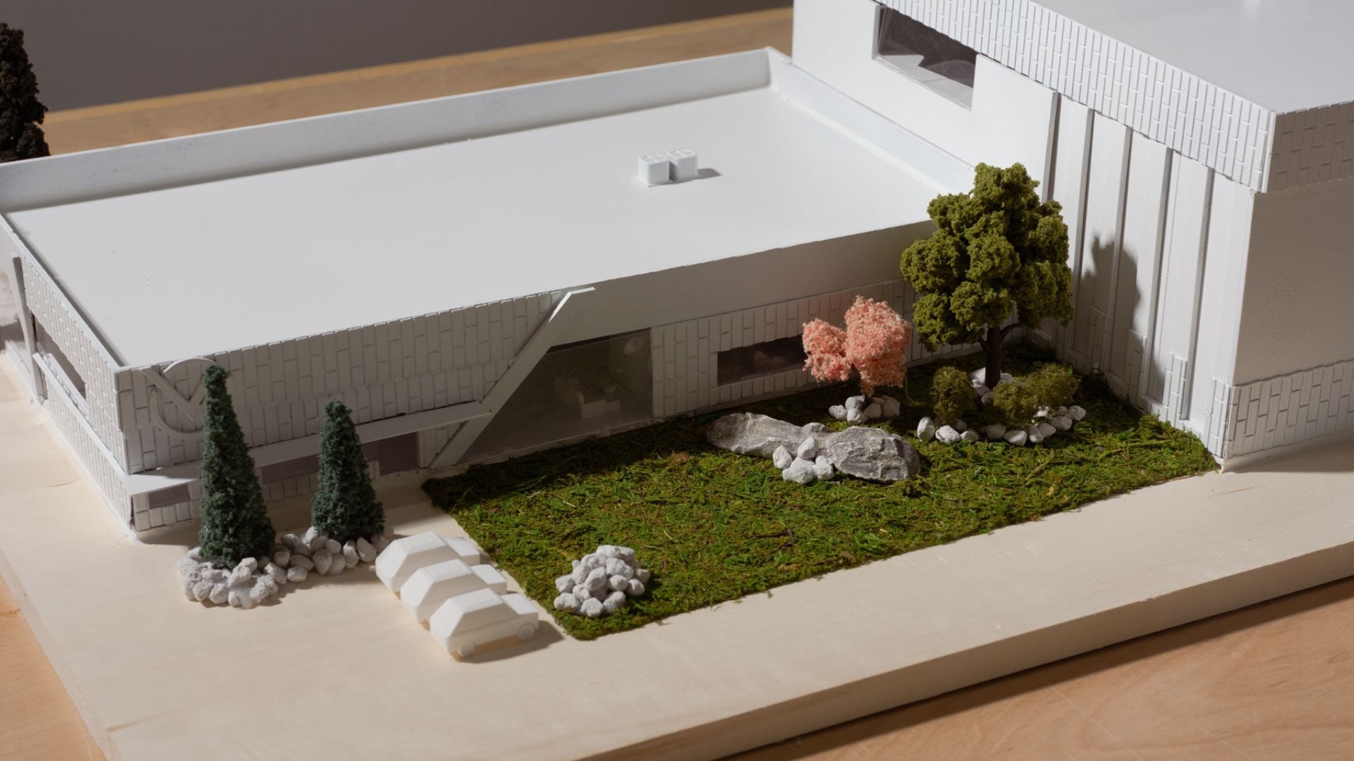 A rendering of the new gym's planned exterior