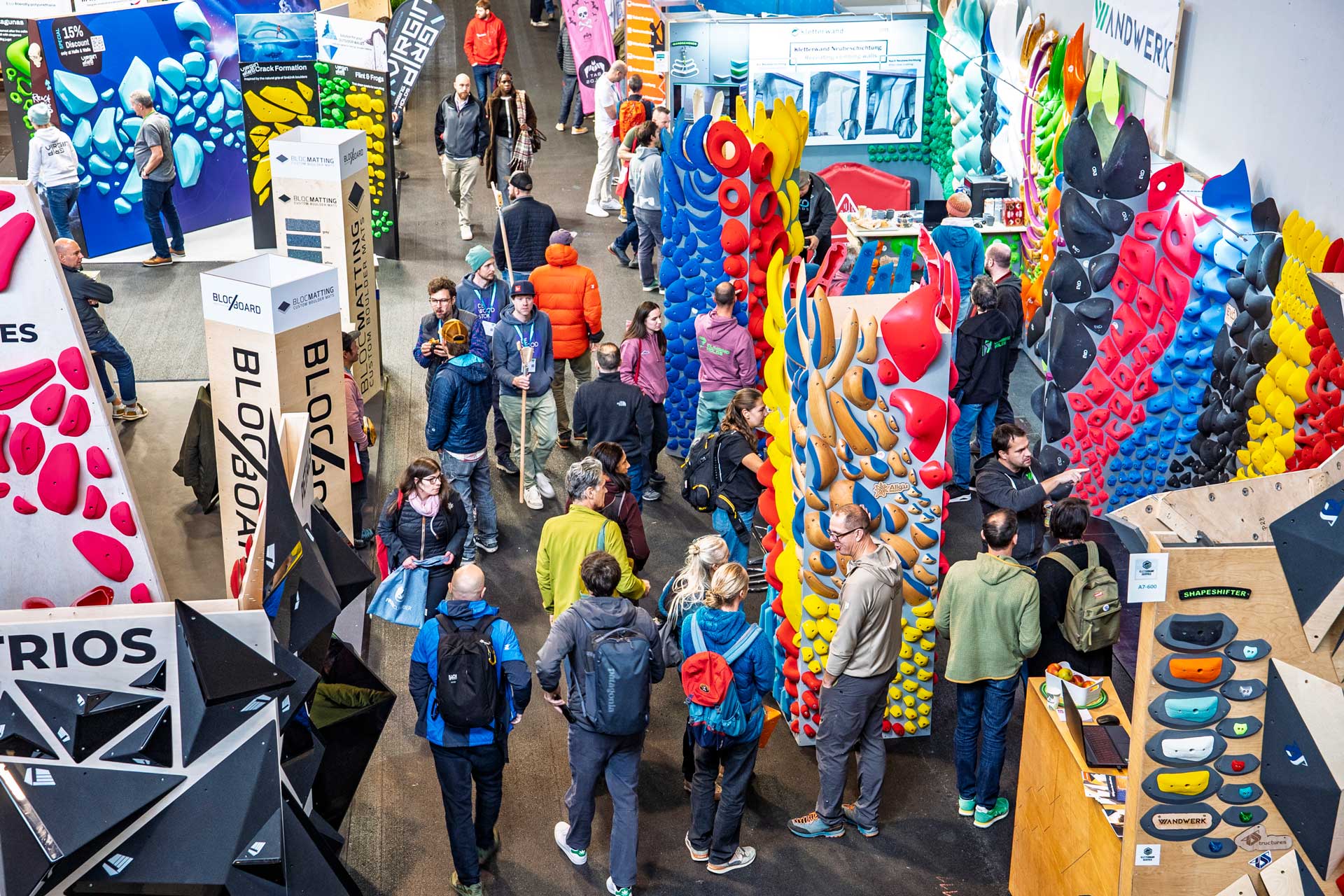 Halls & Walls 2025 exhibition floor