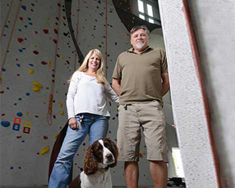 Pam and Nate Postma, previous owners of Vertical Endeavors