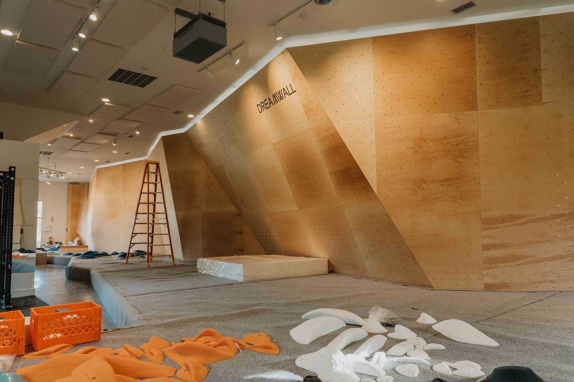 New bouldering walls at Berkshire Boulders
