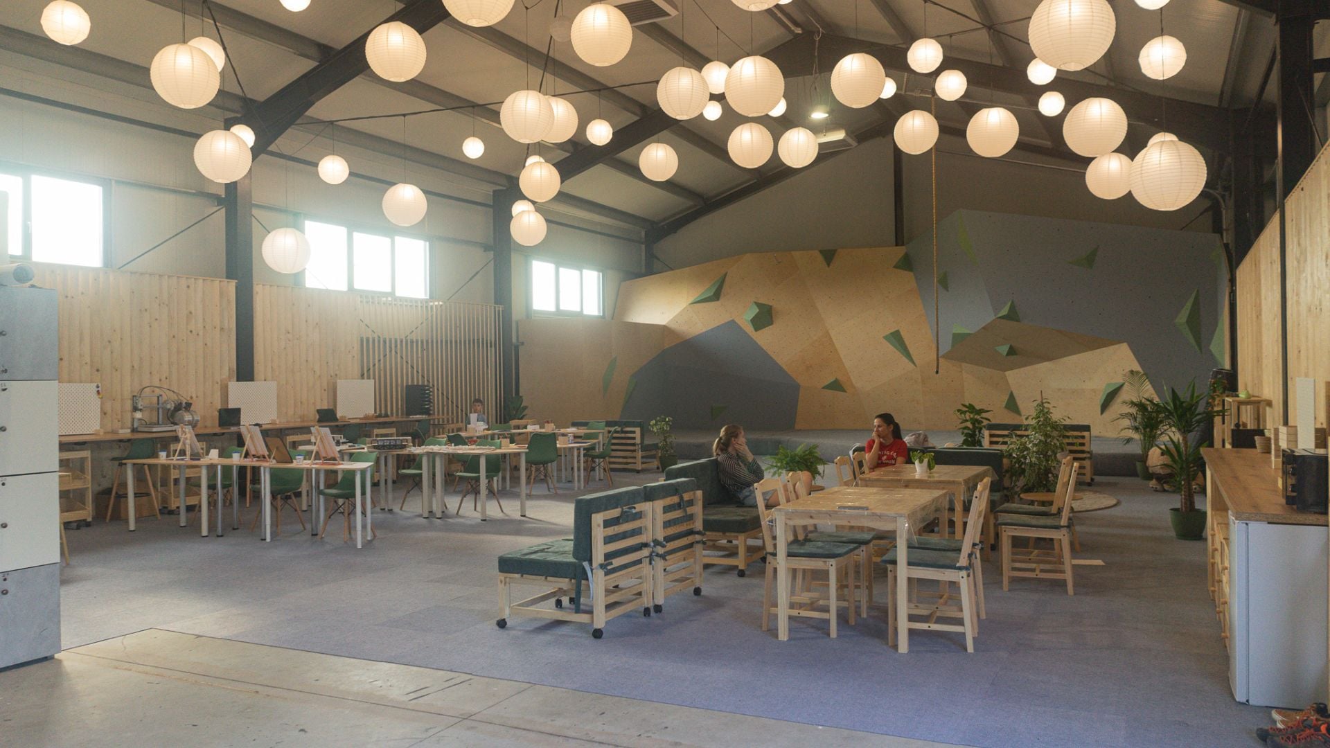 Another view of the community space