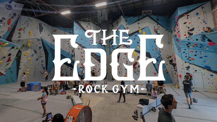 image of the edge rock gym