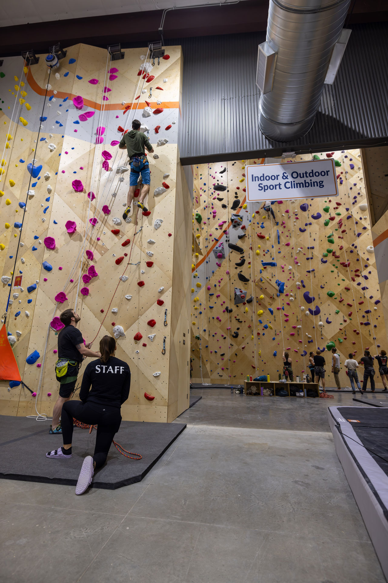 Climbing at LCC