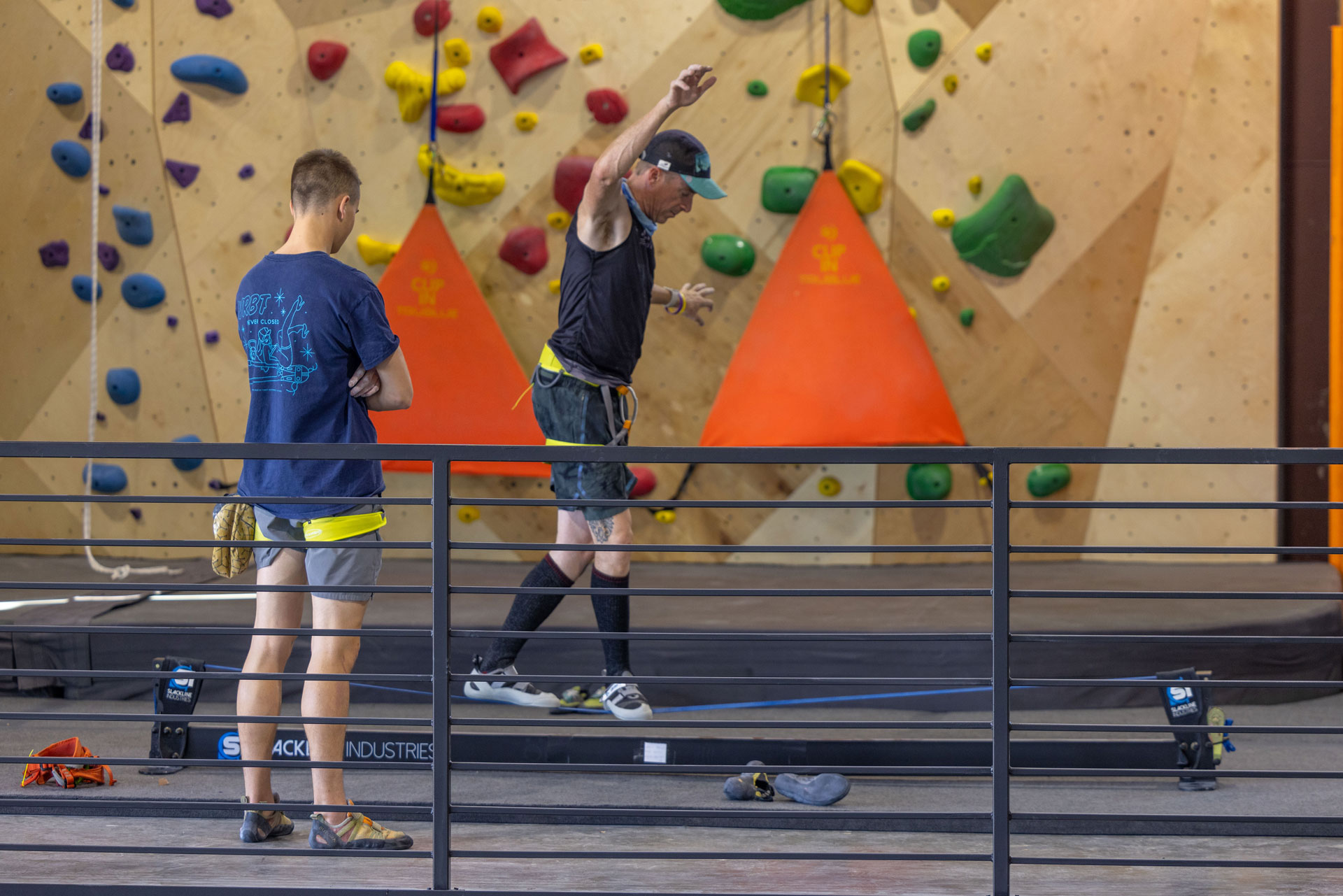 Slacklining at LCC