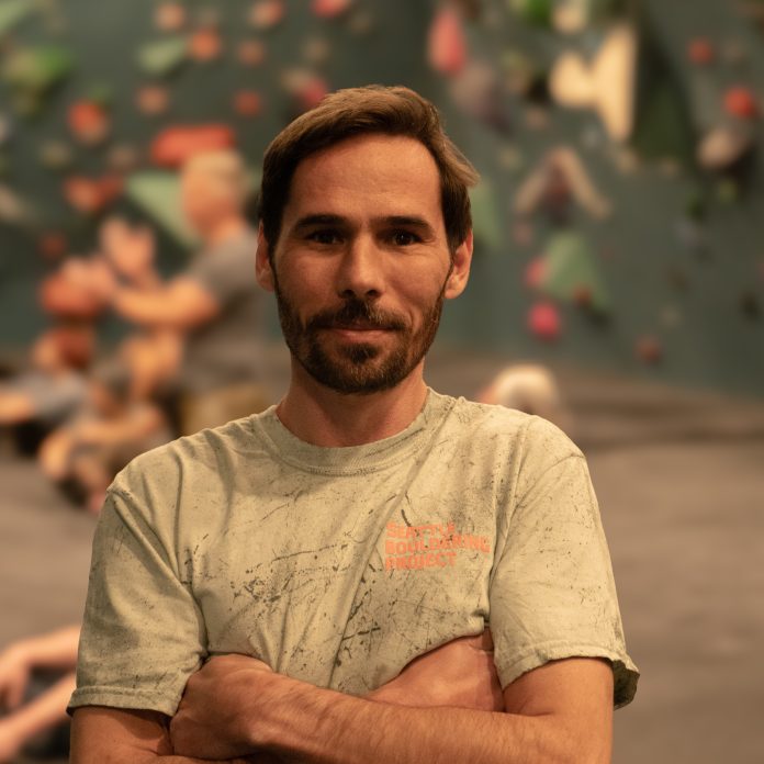 image of kevin jorgenson at bouldering project