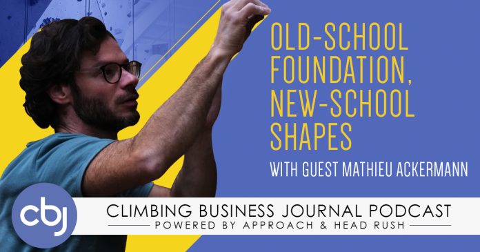 Old-School Foundation, New-School Shapes – CBJ Podcast with Mathieu Ackermann