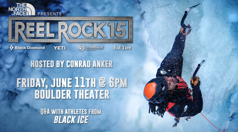 Conrad Anker Hosts REEL ROCK 15 Screening + Fundraiser at Boulder Theater