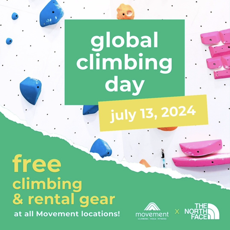 Movement & The North Face Celebrate Global Climbing Day with Free Climbing Nationwide