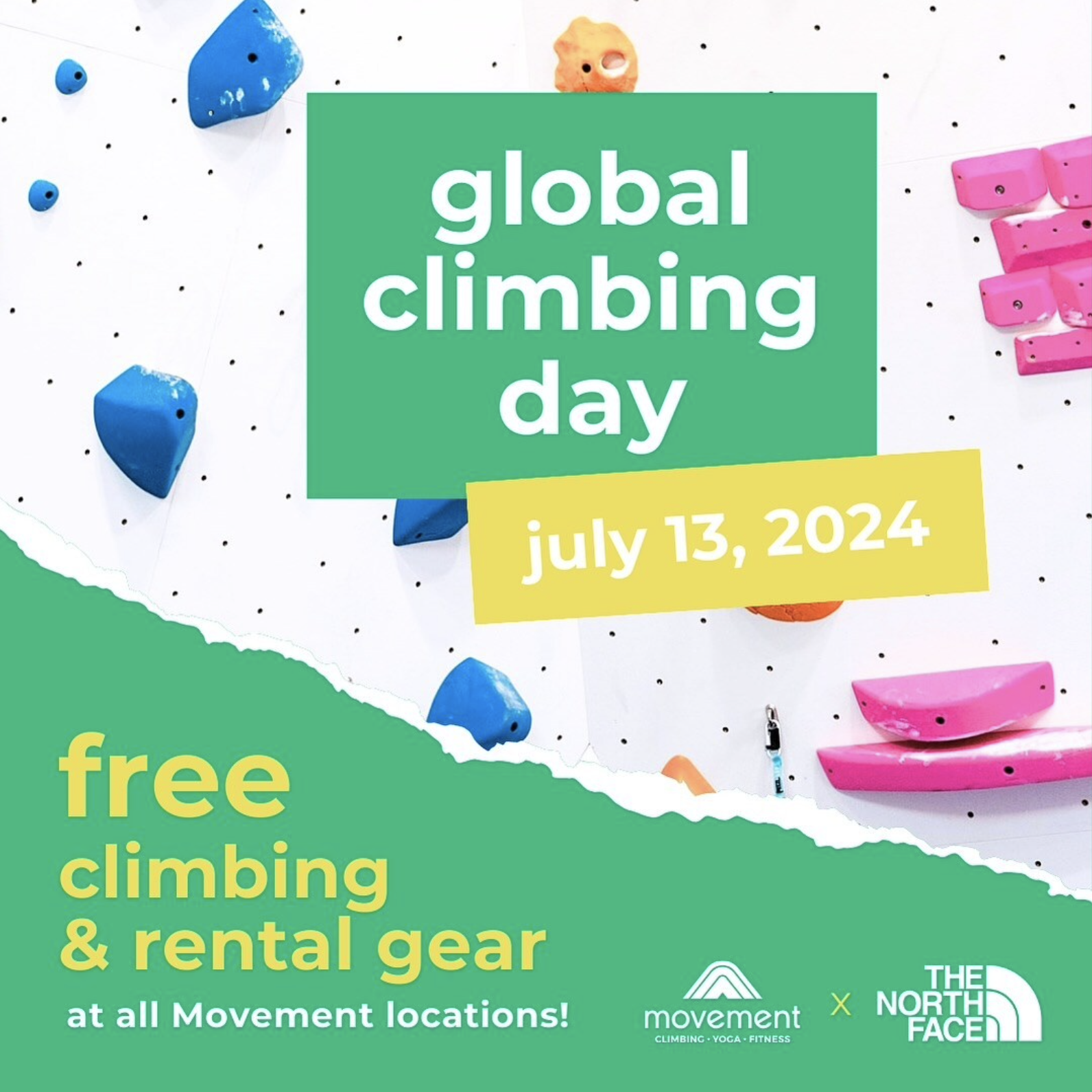 global climbing day header image
