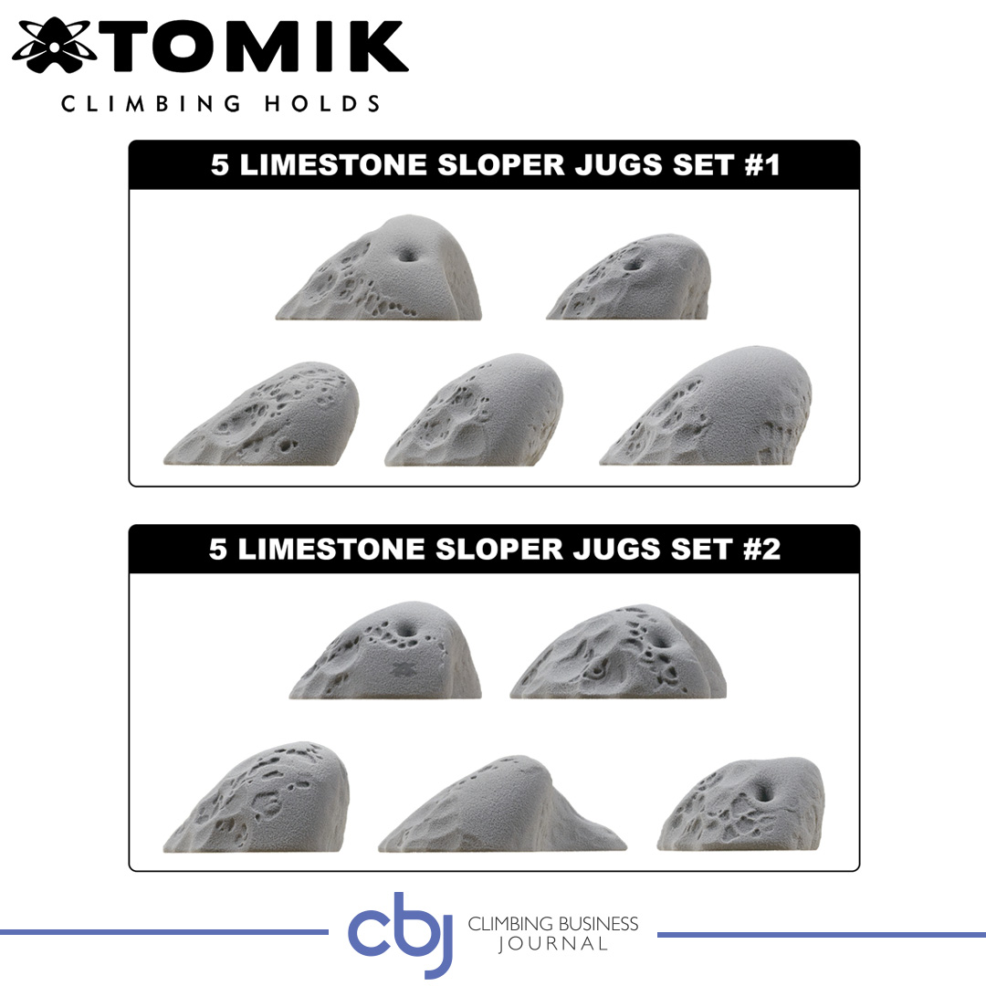 New Climbing Holds and Volumes: April 2025